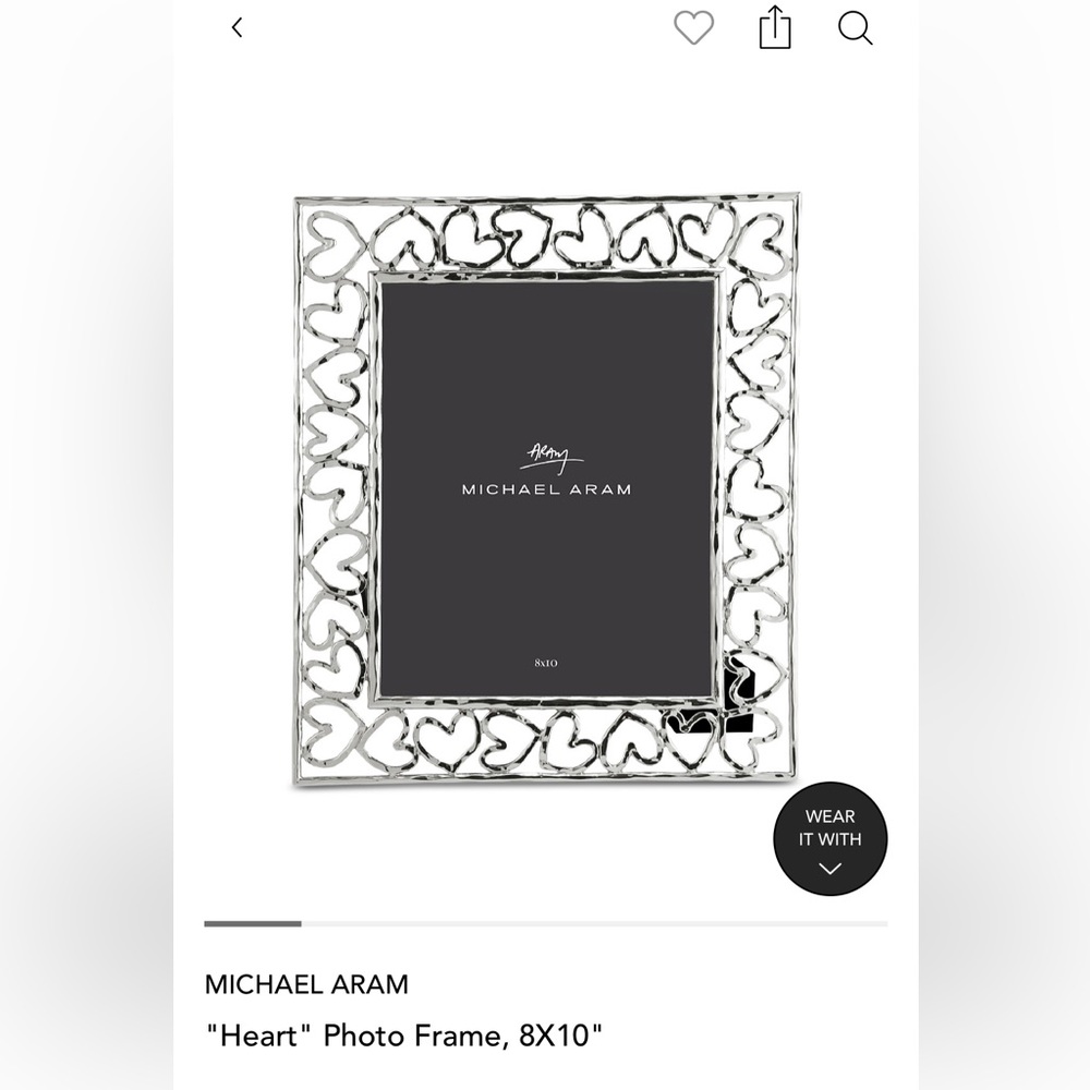 Michael Aram heart frame